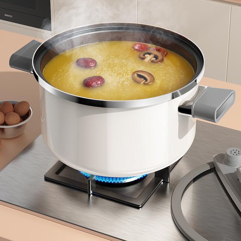 Pressure Cooker Factory - OEM/ODM 7L Iron Tempered Glass Enamel Micro-pressure