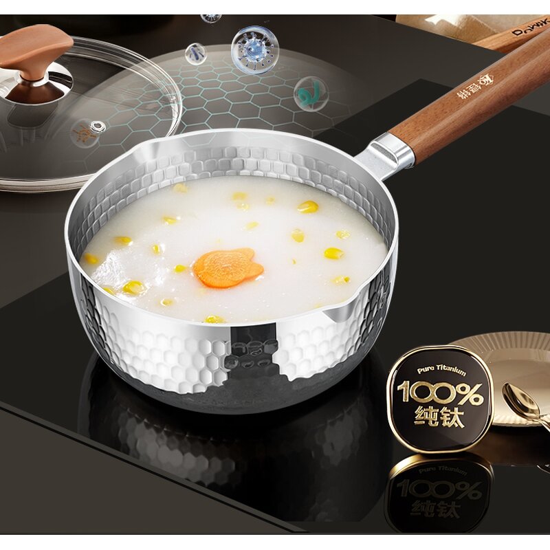 Cookware Set Factory - OEM/ODM 3L Hammer Snow Pan Stainless Steel Nonstick Set