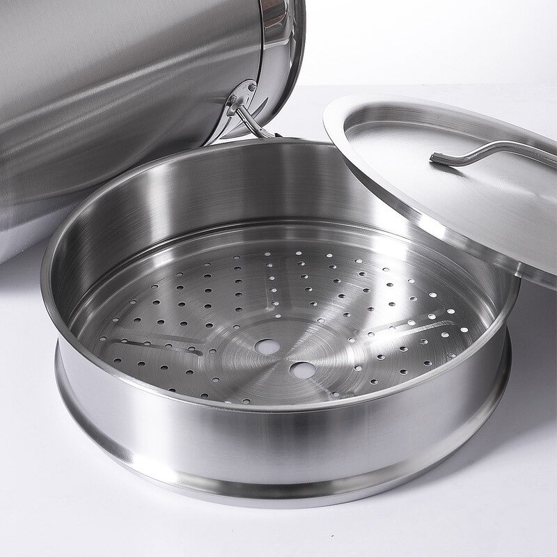 Steamer Pot Factory - OEM/ODM Top Quality 304 Stainless Steel Steamer Cheap Price