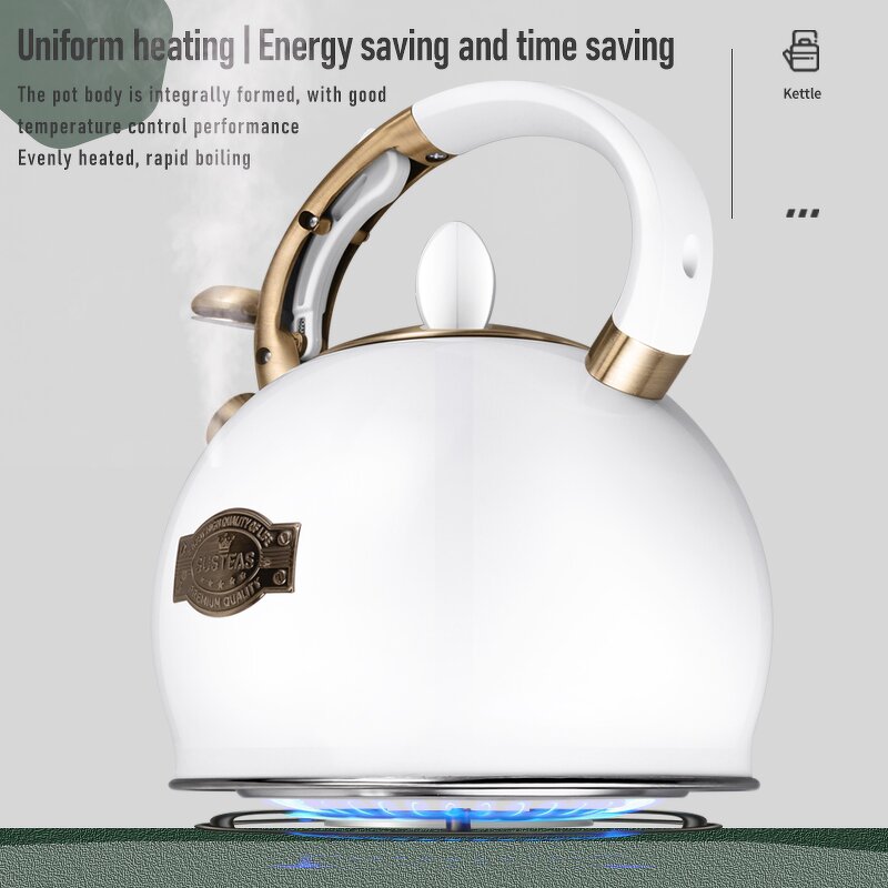 Water Kettle Manufacturer - OEM/ODM New Design Stainless Steel 3.5L Multicolor Tea Kettle