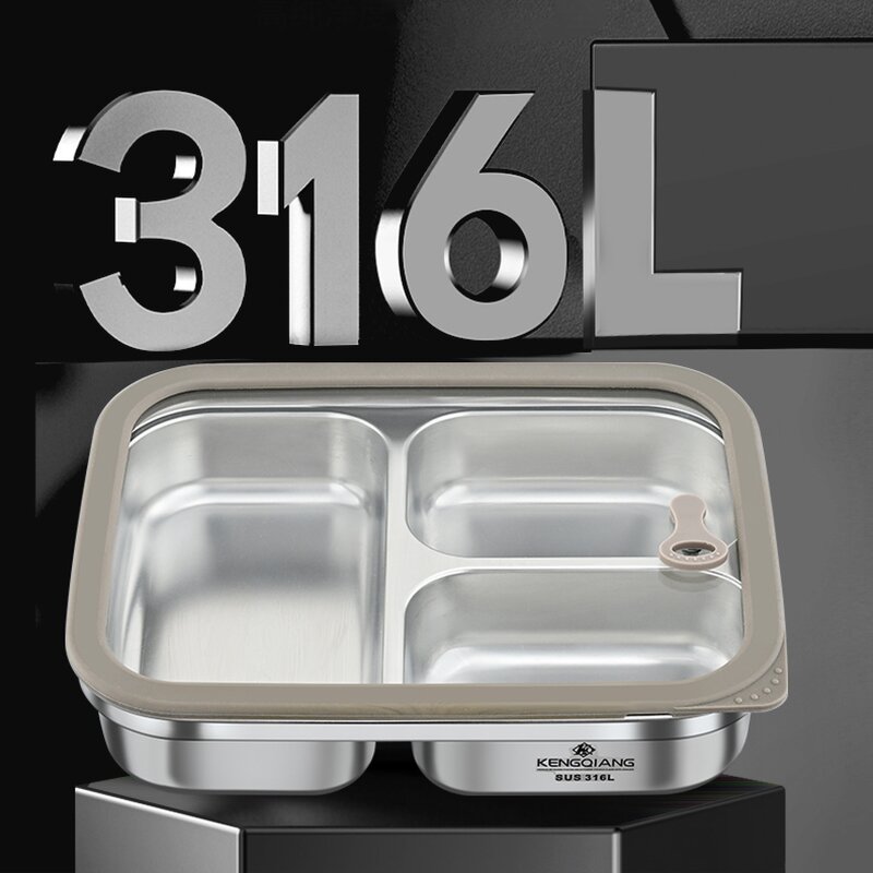 Lunch Box Manufacturer - OEM/ODM 316 Stainless Steel 1050ml 1600ml Portable Bento Tiffin