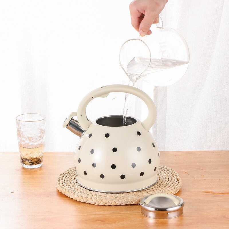 Water Kettle Factory - OEM/ODM Stainless Steel 3.5L Tea Whistling Kettle for Home Kitchen