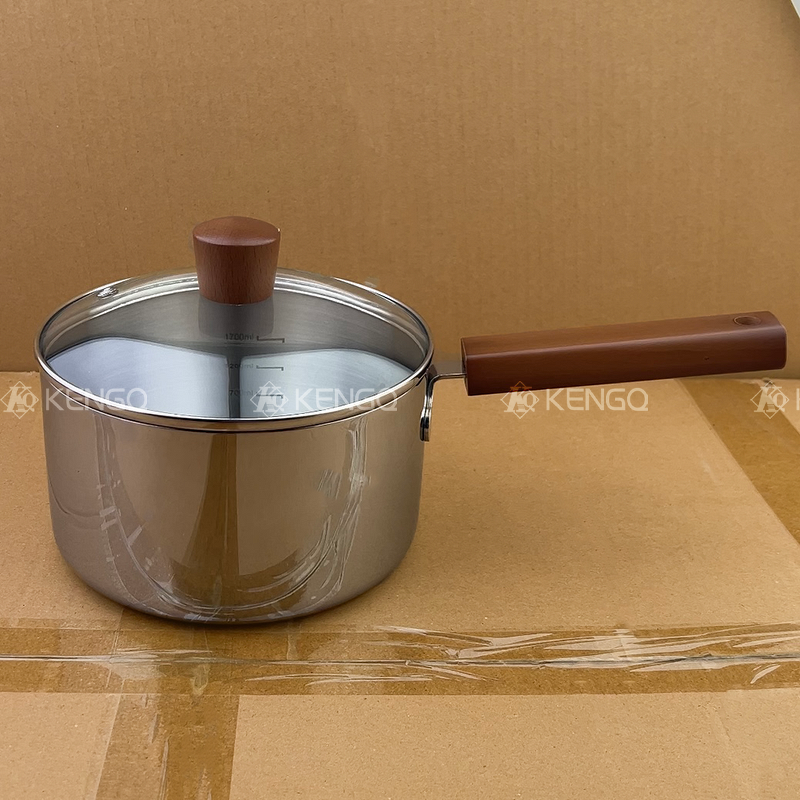 Baby Food Pot Factory - OEM/ODM Non-stick Snow Pan 316 Stainless Steel for Induction