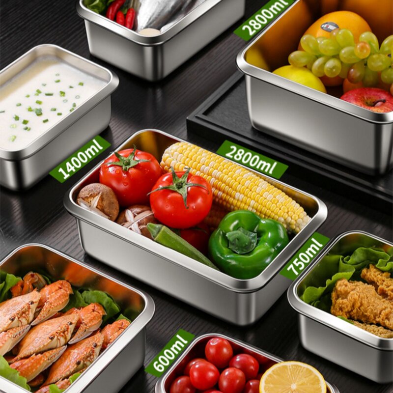 Lunch Box Manufacturer - OEM/ODM Leakproof Bento Lunch Box 316 Stainless Steel Food Container