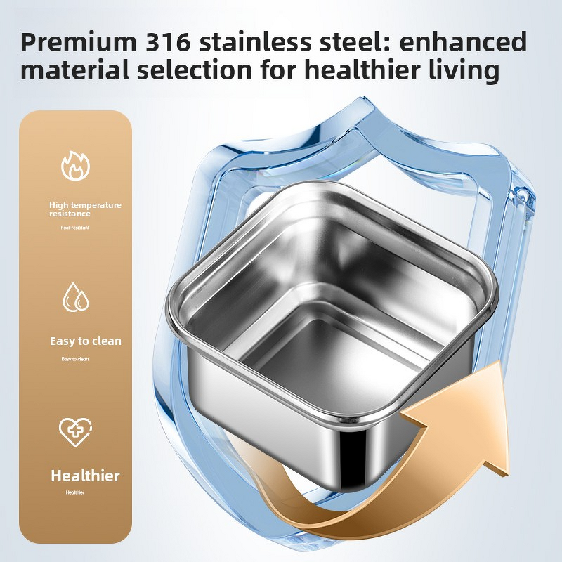 Lunch Box Factory - OEM/ODM Factory Wholesale 316 Stainless Steel Leakproof Bento Box