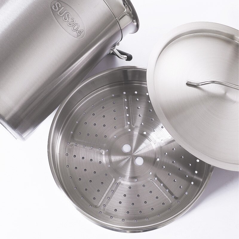 Steamer Pot Factory - OEM/ODM Top Quality 304 Stainless Steel Steamer Cheap Price