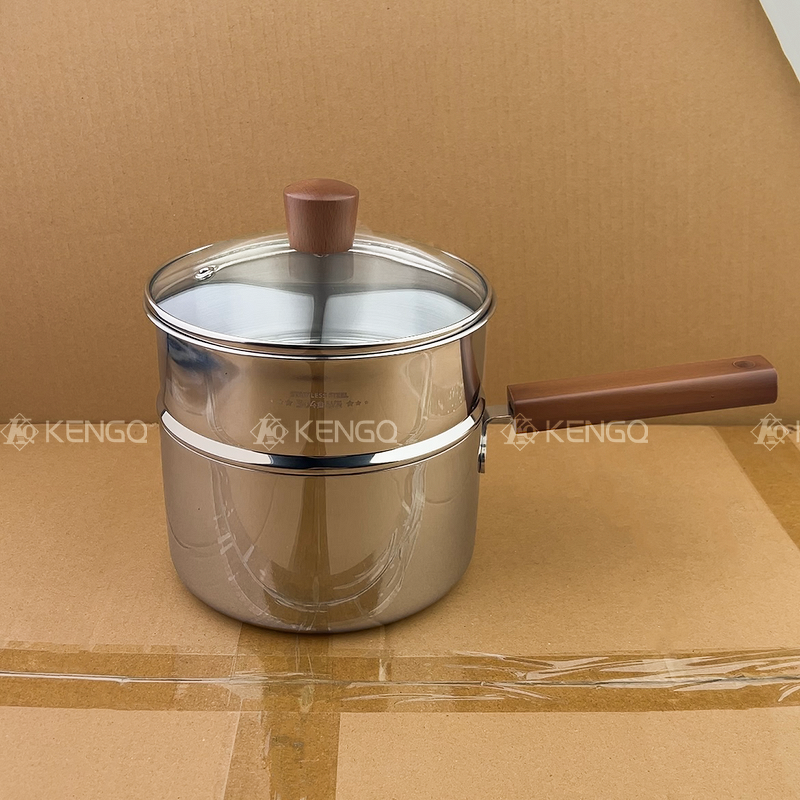 Baby Food Pot Factory - OEM/ODM Non-stick Snow Pan 316 Stainless Steel for Induction