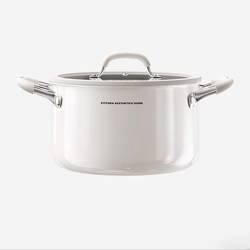Cooking Pot Manufacturer - OEM/ODM 316 Stainless Steel Double Ear Sauce Pot for Induction