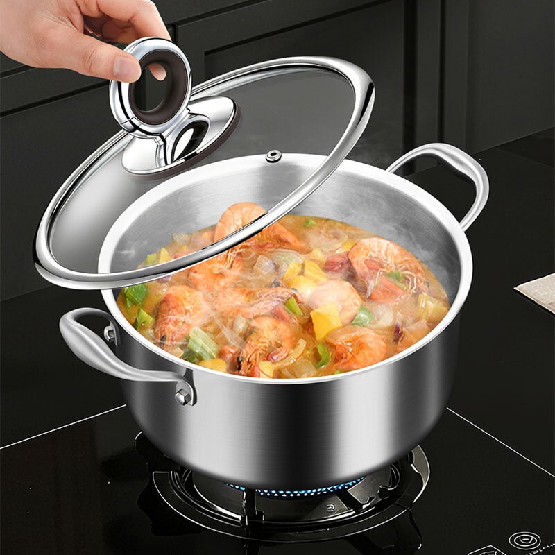 Cookware Set Manufacturer - OEM/ODM Stainless Steel Hammer Pattern Snow Pan Non-Stick