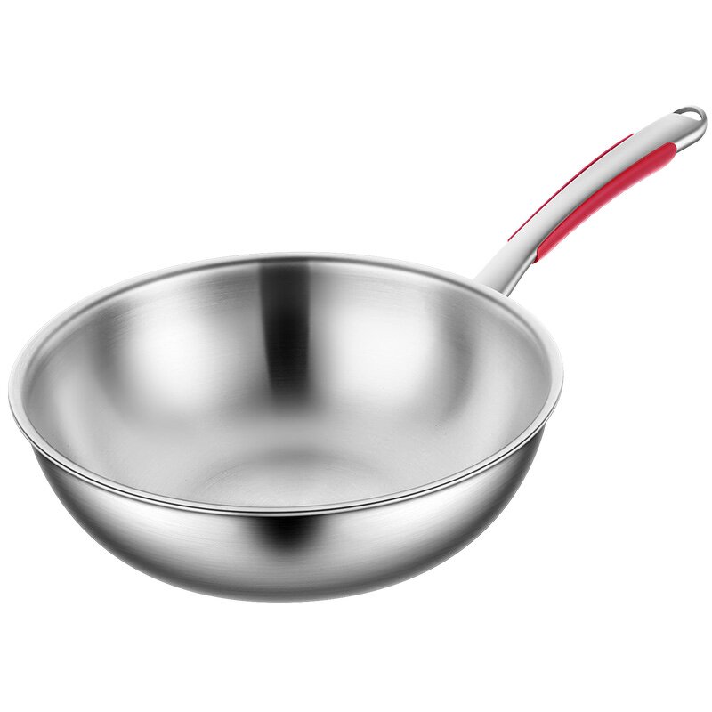 Wok Manufacturer - OEM/ODM Wholesale Household Commercial No Coating Non Stick Wok