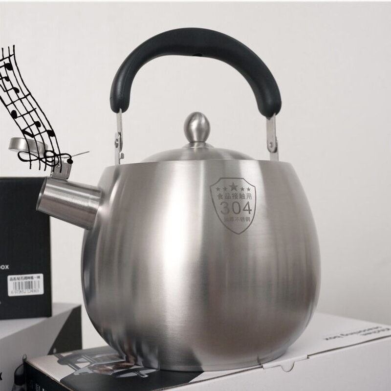 Stainless Steel Kettle Manufacturer - OEM/ODM Germany 304 4L/5L/6L for Gas Induction Cooker