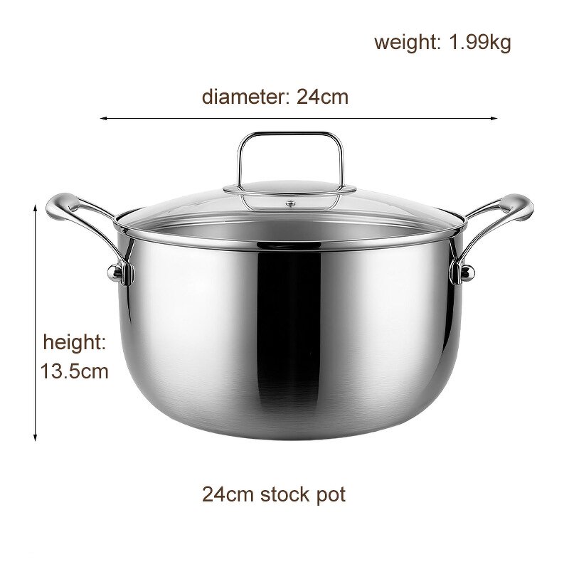 Cookware Set Factory - OEM/ODM 316 Stainless Steel Utensil Set with Non-Stick Pots