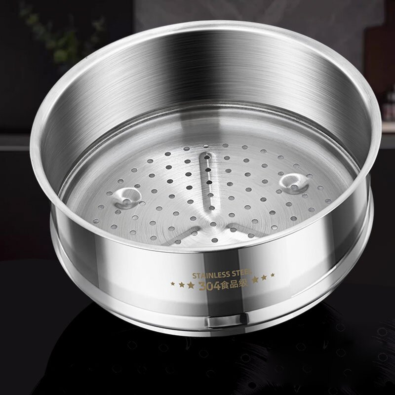 Milk Boiler Pot Factory - OEM/ODM Stainless Steel Snow Pan Wood Handle for Induction