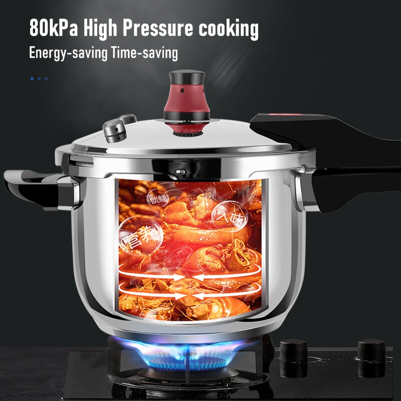 Pressure Cooker Factory - OEM/ODM High Quality 304 Stainless Steel 10 Quart