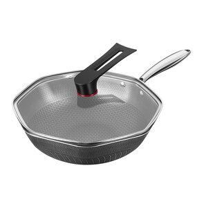 Wok Factory - OEM/ODM Hot Sale Octagonal Stainless Steel Honeycomb Pot