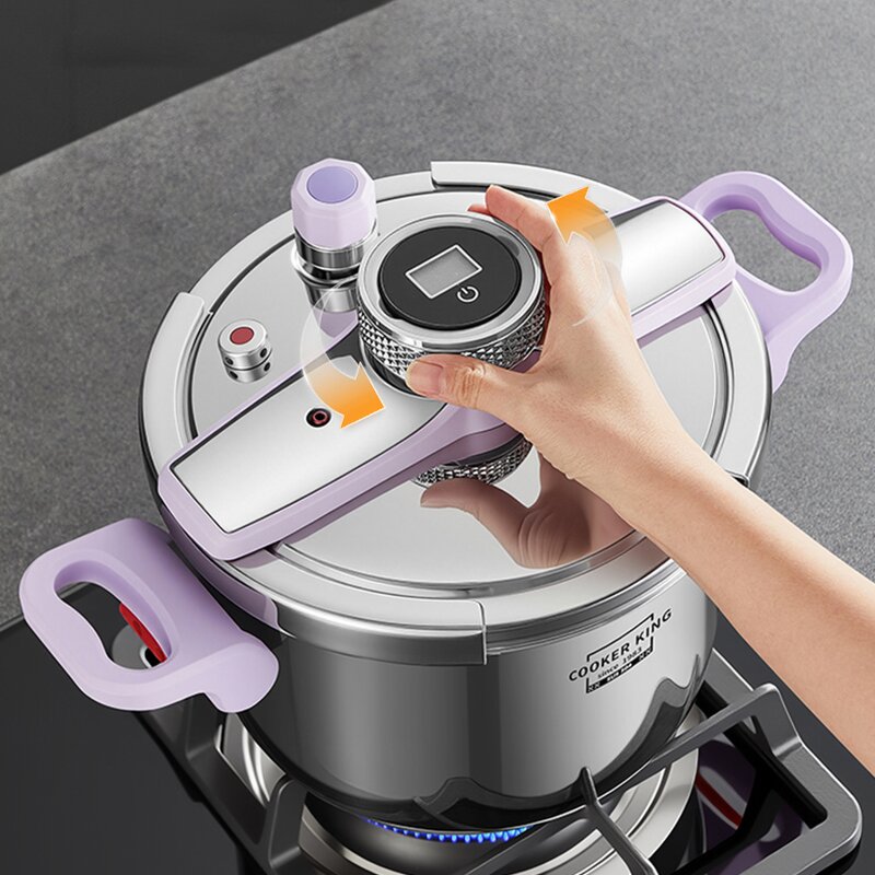 Pressure Cooker Manufacturer - OEM/ODM Eco-Friendly 100KPA Intelligent Timing 6L 8L