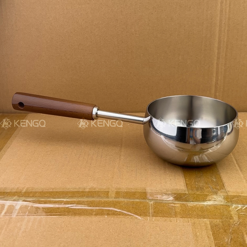 Milk Pan Manufacturer - OEM/ODM 316 Stainless Steel 12cm Snow Pan Sauce Pan