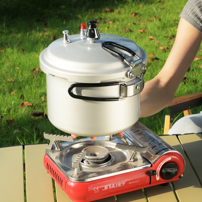 Pressure Cooker Manufacturer - OEM/ODM Portable Mini Aluminium Alloy with Folding Handle