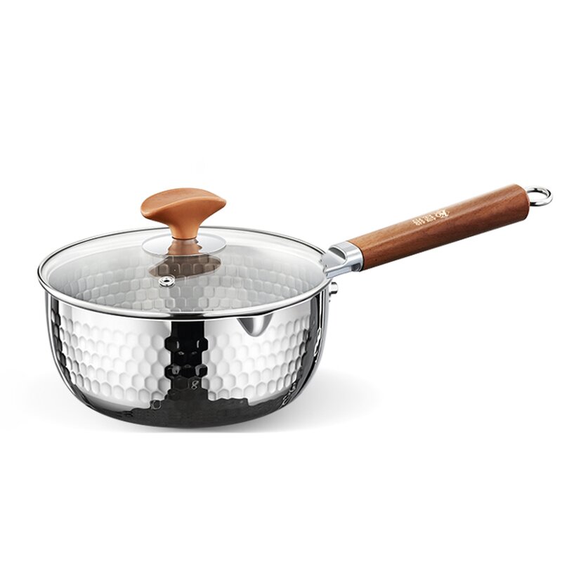 Cookware Set Factory - OEM/ODM 3L Hammer Snow Pan Stainless Steel Nonstick Set