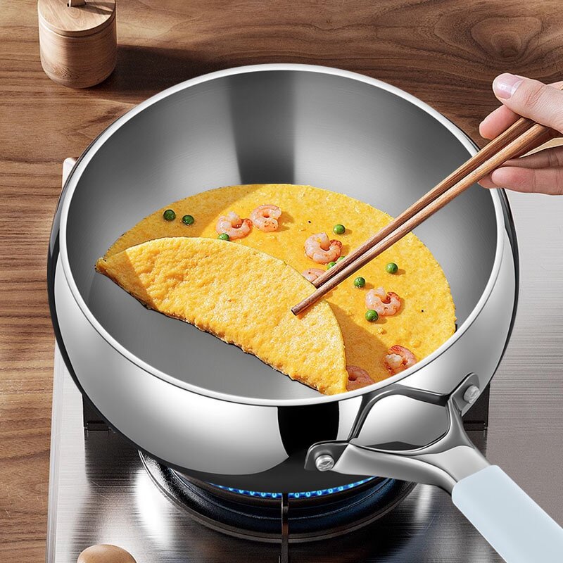 Stock Pot Manufacturer - OEM/ODM Stainless Steel High Quality Household Cooking Pan