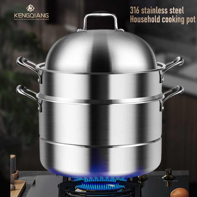 Cooking Steamer Manufacturer - OEM/ODM Wholesale High Quality Stainless Steel Steamer Pot