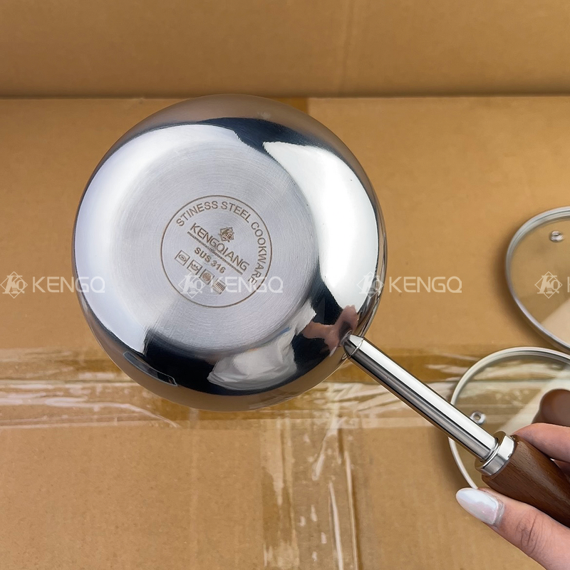 Kitchen Set Factory - OEM/ODM 316 Stainless Steel Snow Pan High Quality for Sale