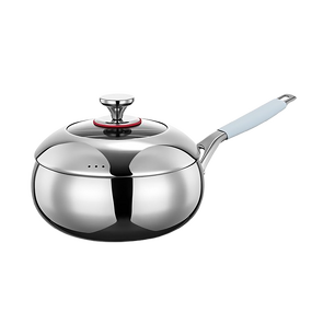 Stock Pot Factory - OEM/ODM Stainless Steel High Quality Cooking Pan with Lid for Kitchen