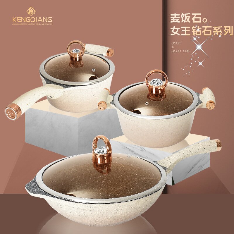Cookware Set Factory - OEM/ODM Wholesale Maifanshi Non Stick Soup Pot Set