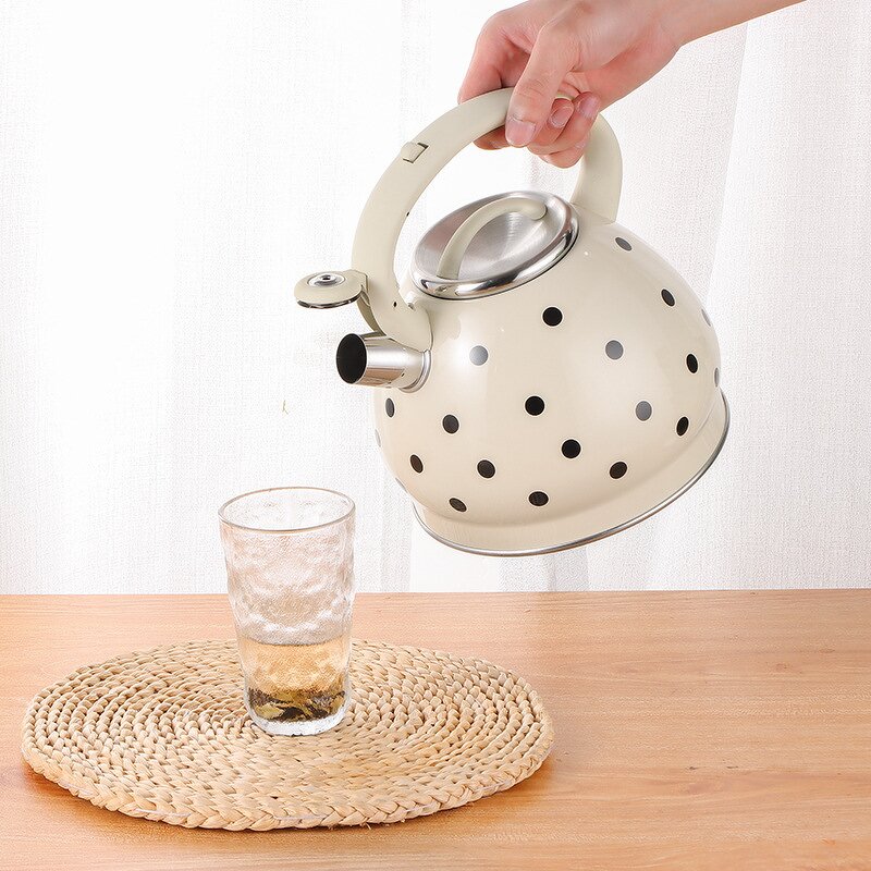 Water Kettle Factory - OEM/ODM Stainless Steel 3.5L Tea Whistling Kettle for Home Kitchen