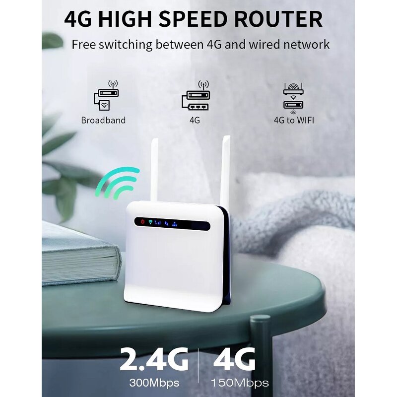 4G Wireless Router Manufacturer - OEM CP9 Vertical All Network Through Wall