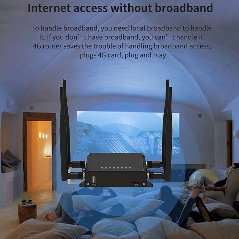 4G LTE Router Manufacturer - OEM Smart OPENWRT CAT4 for America Version