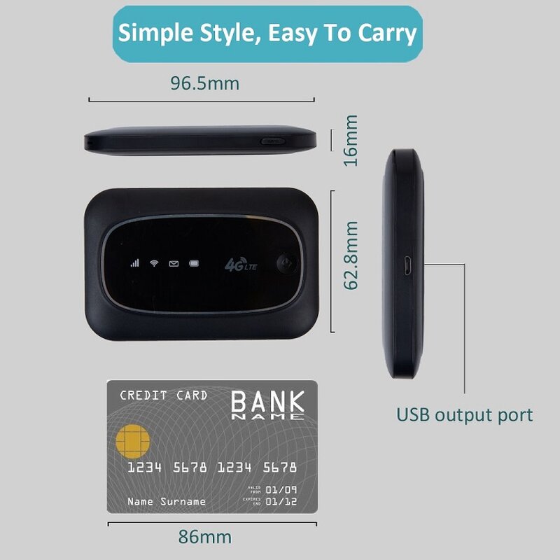 4G Modem Router Manufacturer - OEM M7-24 USA Portable 300Mbps CAT4