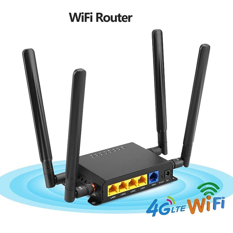 4G LTE Router Factory - OEM Enterprise QOS VPN Openwrt SMA Antennas