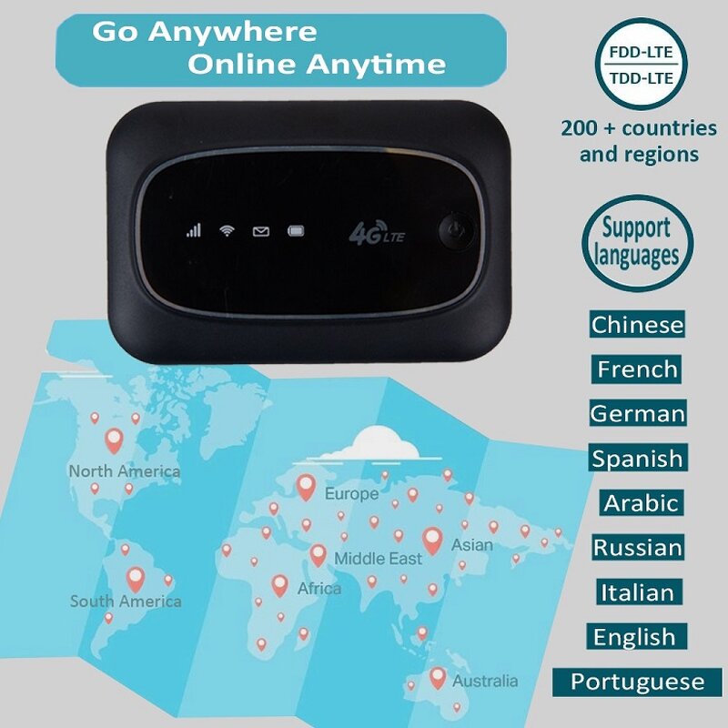 4G Modem Router Manufacturer - OEM M7-24 USA Portable 300Mbps CAT4