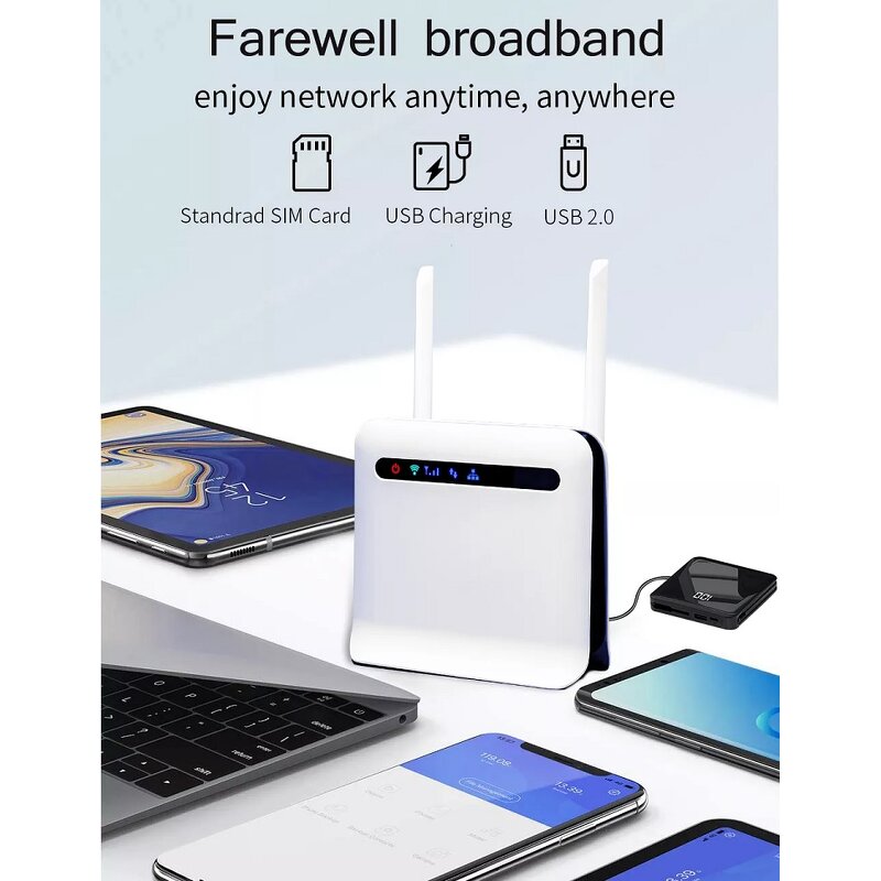 4G Wireless Router Manufacturer - OEM CP9 Vertical All Network Through Wall