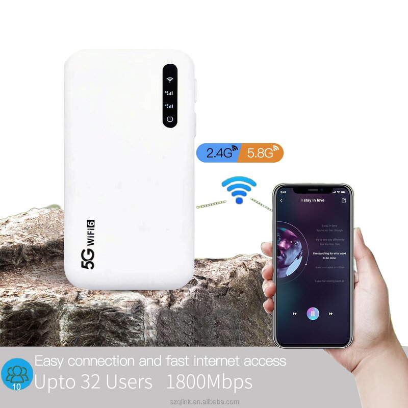 5G Modem Factory - OEM UNISOC V510 5000mAh Mobile Router WiFi6