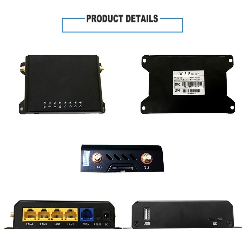 4G LTE Router Manufacturer - OEM Smart OPENWRT CAT4 for America Version