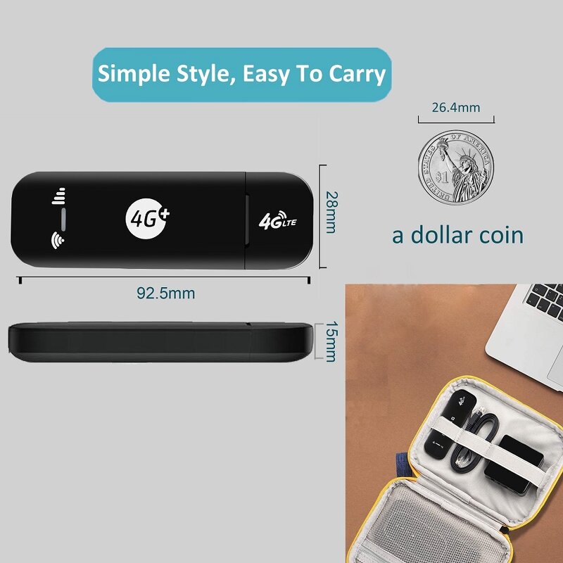 4G USB Dongle Factory - OEM U814 150Mbps Lte Surfstick Access Point