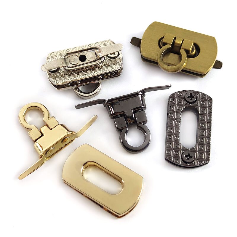 Handbag Hardware Factory - OEM/ODM Clasp Buckle Bag Twist Turn Lock Purse Closure