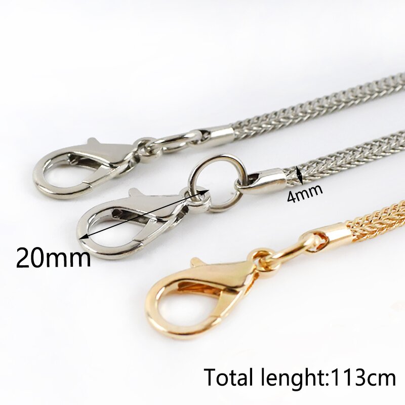 Bag Chain Factory - OEM/ODM Classic Style 113cm Shoulder Strap with Snap Buckle