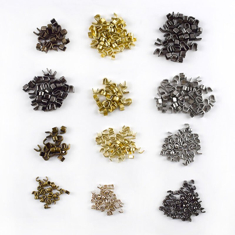 Zipper Repair Factory - OEM/ODM Slip Front Code Brass U Style Zipper Stopper