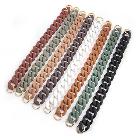 Purse Straps Manufacturer - OEM/ODM Custom Handbag Hardware Resin Chain Accessories