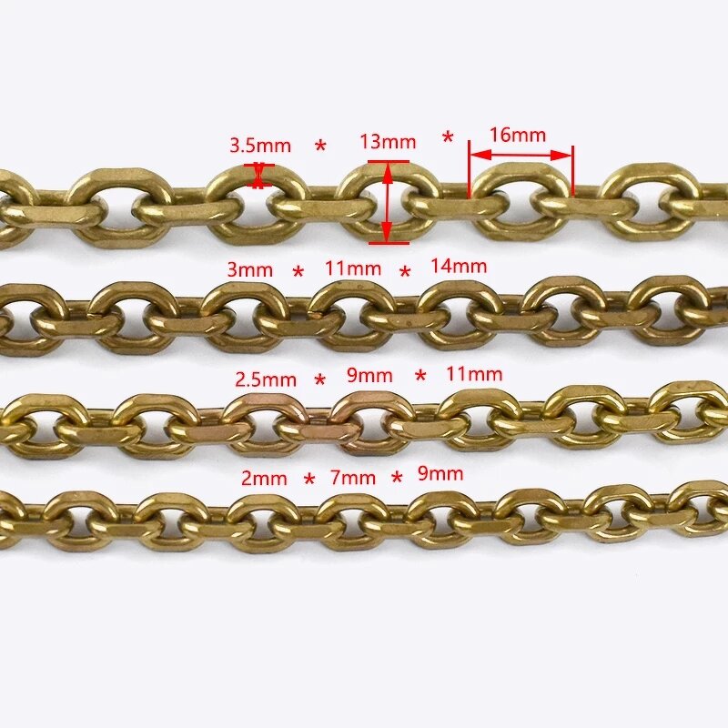 Leather Crafts Factory - OEM/ODM Handbag Chains Brass Thick Bags Chain Accessories