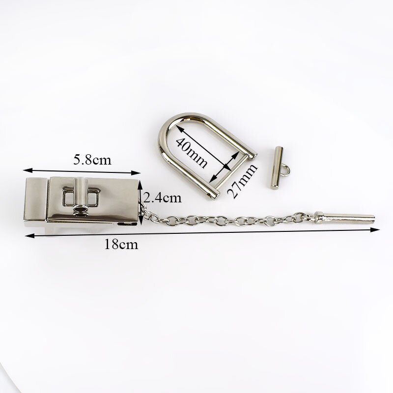 Bag Hardware Manufacturer - OEM/ODM Purse Decoration Clasp Closure Handbag Lock Buckle