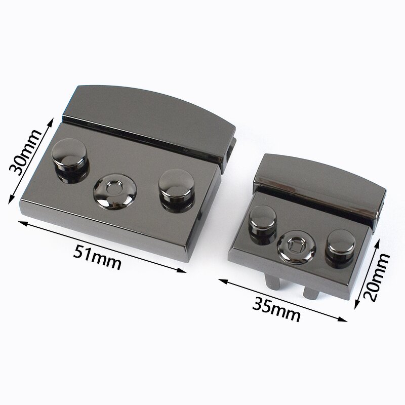 Purse Closure Factory - OEM/ODM Purse Turn Push Closure Clasp Bag Locks Hardware