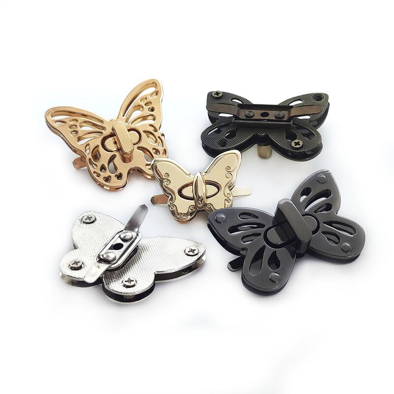 Handbag Clasp Manufacturer - OEM/ODM Twist Turn Lock DIY Bag Lock Hardware Accessories