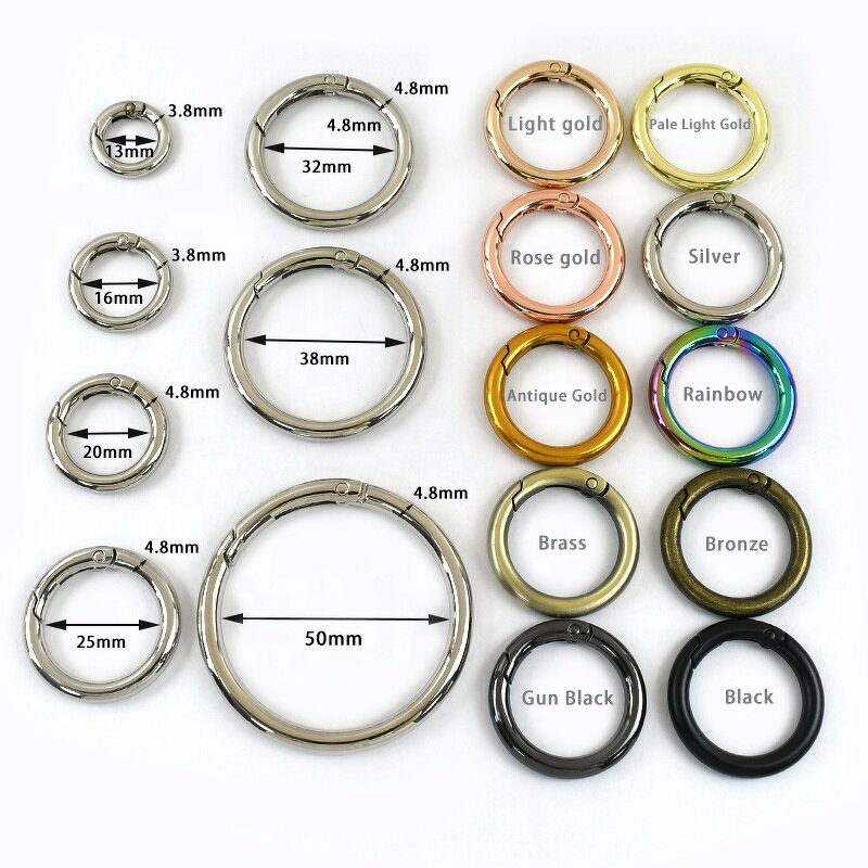 Bag Hardware Manufacturer - OEM/ODM O Rings Metal Buckle Strap Accessories