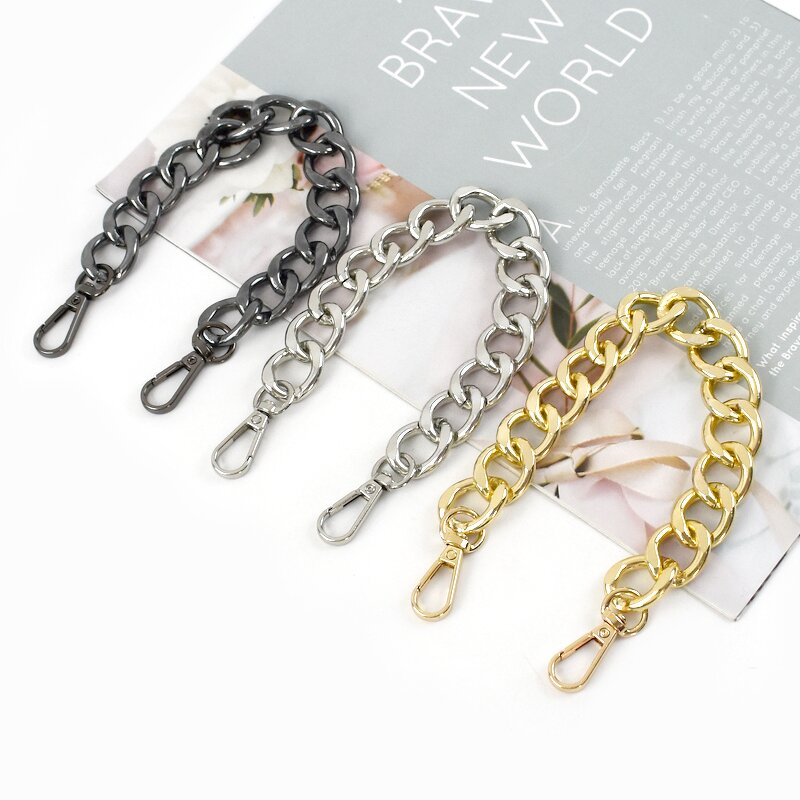 Bag Accessories Manufacturer - OEM/ODM Women Purse Shoulder Strap Coarse Aluminum Chain