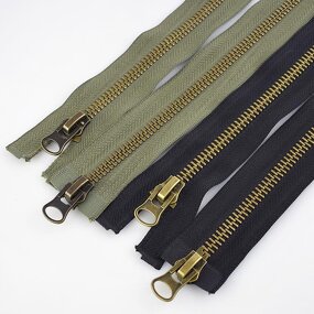 Zipper Manufacturer - OEM/ODM Garment Sewing Coat Jacket Close-End Copper Zipper