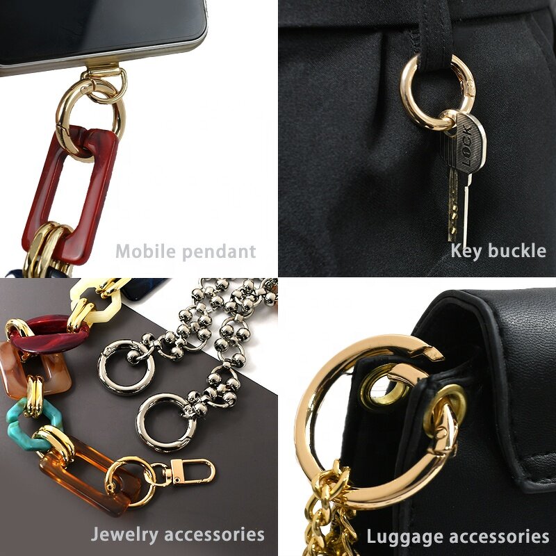 Bag Hardware Manufacturer - OEM/ODM O Rings Metal Buckle Strap Accessories